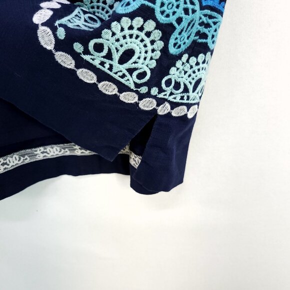 Lilly Pulitzer Sheath Dress Size 0 Embroidered Front Fully Lined Sleeveless - Picture 13 of 16